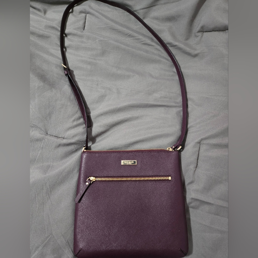 Plum Kate Spade Crossbody - Gently Loved
